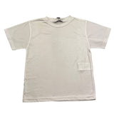 Paolo Pecora T-Shirt Girocollo Tinta Unita per Bambino PP3906 BIANCO PAOLO PECORA 