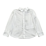 Paolo Pecora Camicia Tinta Unita con Bottoni per Bambino PP3907J BIANCO PAOLO PECORA 