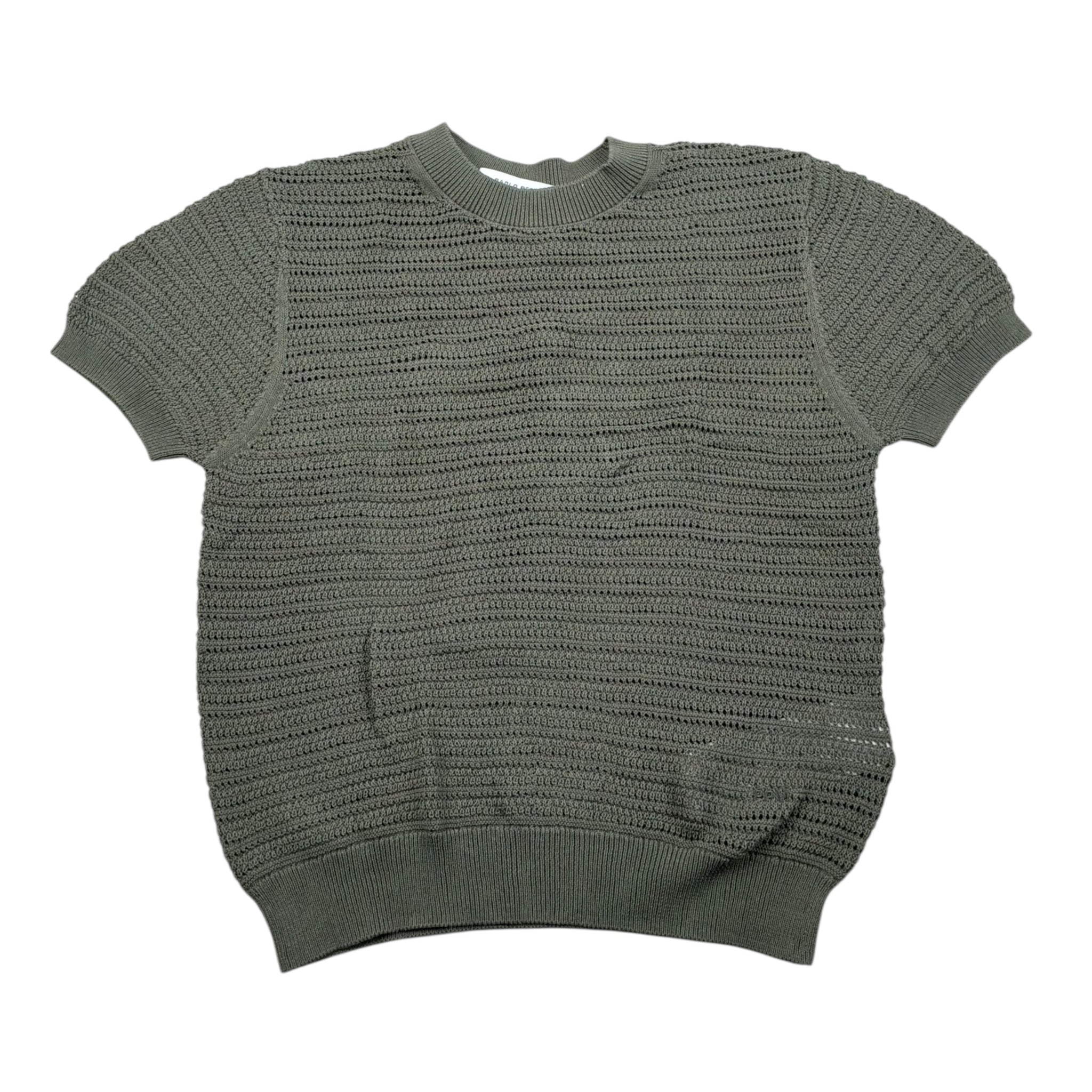 Paolo Pecora T-Shirt Girocollo In Maglia per Bambino PP3981XX VERDE PAOLO PECORA 