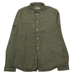 Paolo Pecora Camicia Manica Lunga Tinta Unita per Bambino PP4032 VERDE PAOLO PECORA 