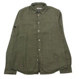Paolo Pecora Camicia Manica Lunga Tinta Unita per Bambino PP4032 VERDE PAOLO PECORA 