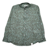 Paolo Pecora Camicia Manica Lunga Stampa Fantasia per Bambino PP4033 VERDE PAOLO PECORA 
