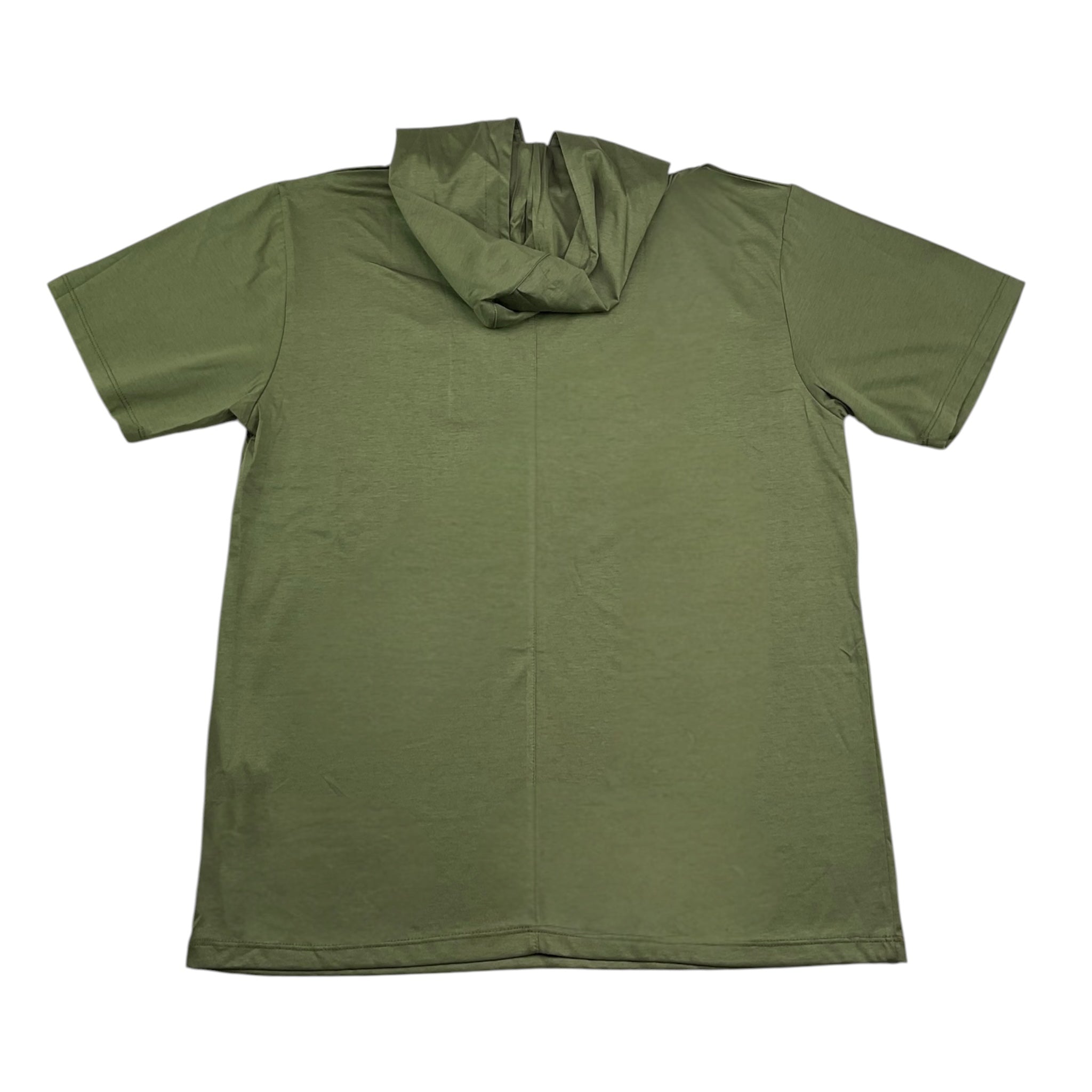 Paolo Pecora T-Shirt Tinta Unita con Cappuccio per Bambino PP4063 VERDE PAOLO PECORA 