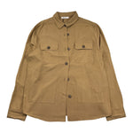 Paolo Pecora Camicia Manica Lunga Tinta Unita per Bambino PP4067 BEIGE PAOLO PECORA 