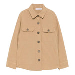 Paolo Pecora Camicia Manica Lunga Tinta Unita per Bambino PP4067X BEIGE PAOLO PECORA 