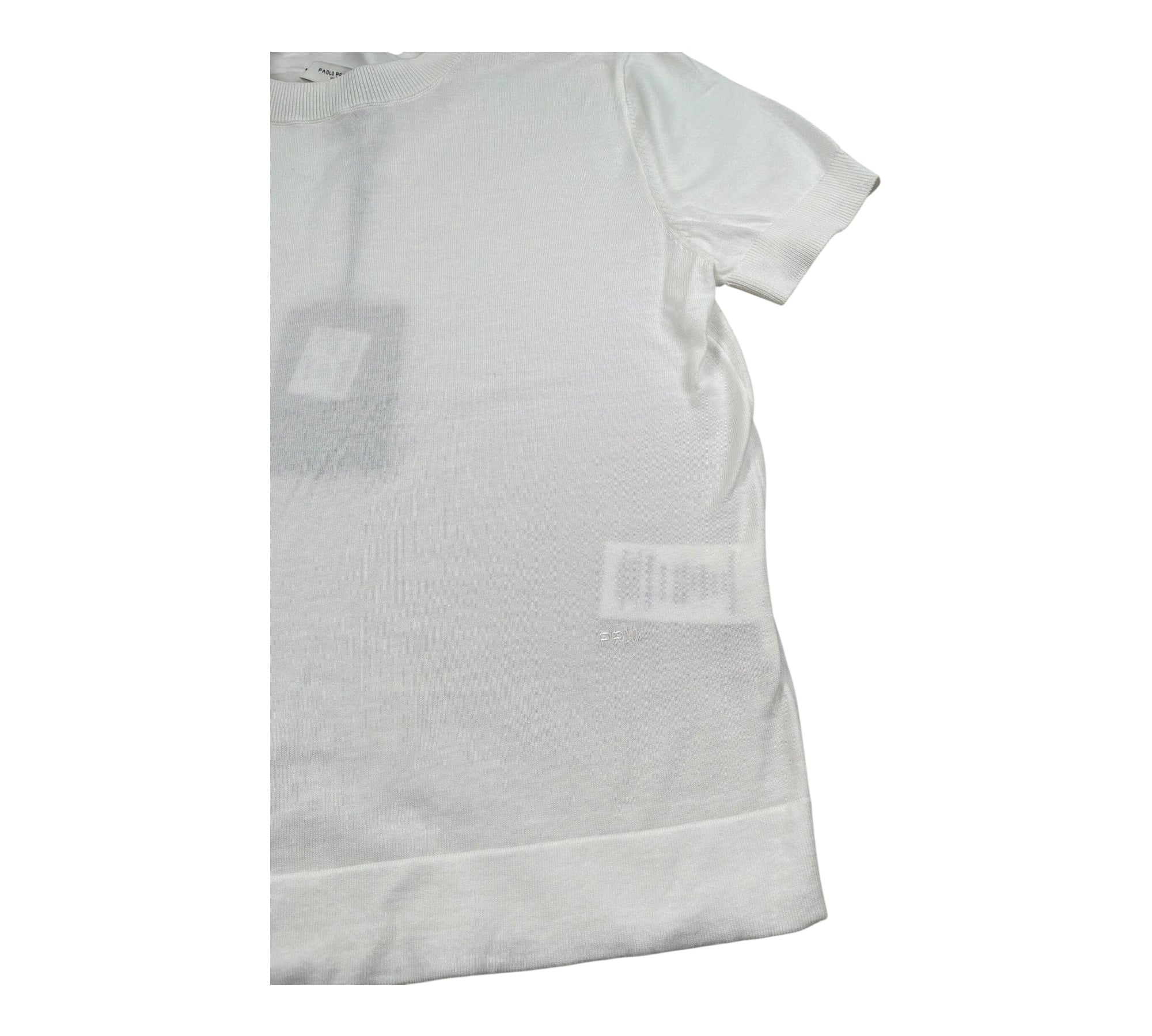 Paolo Pecora T-Shirt Girocollo Tinta Unita per Bambino PP4177 BIANCO PAOLO PECORA 
