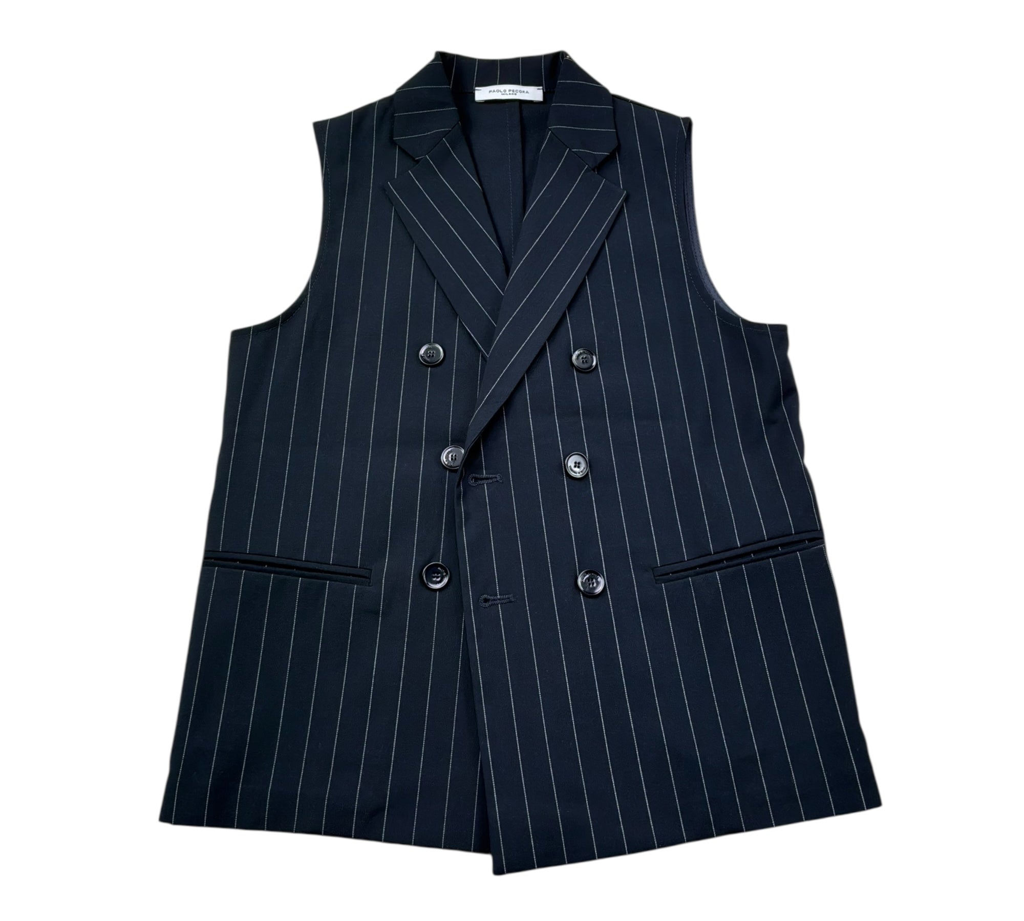 Paolo Pecora Gilet Tinta Unita  per Bambino PP4191 BLU PAOLO PECORA 