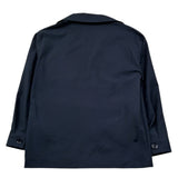 Paolo Pecora Camicia Manica Lunga Tinta Unita con Tasconi per Bambino PP4193 BLU PAOLO PECORA 