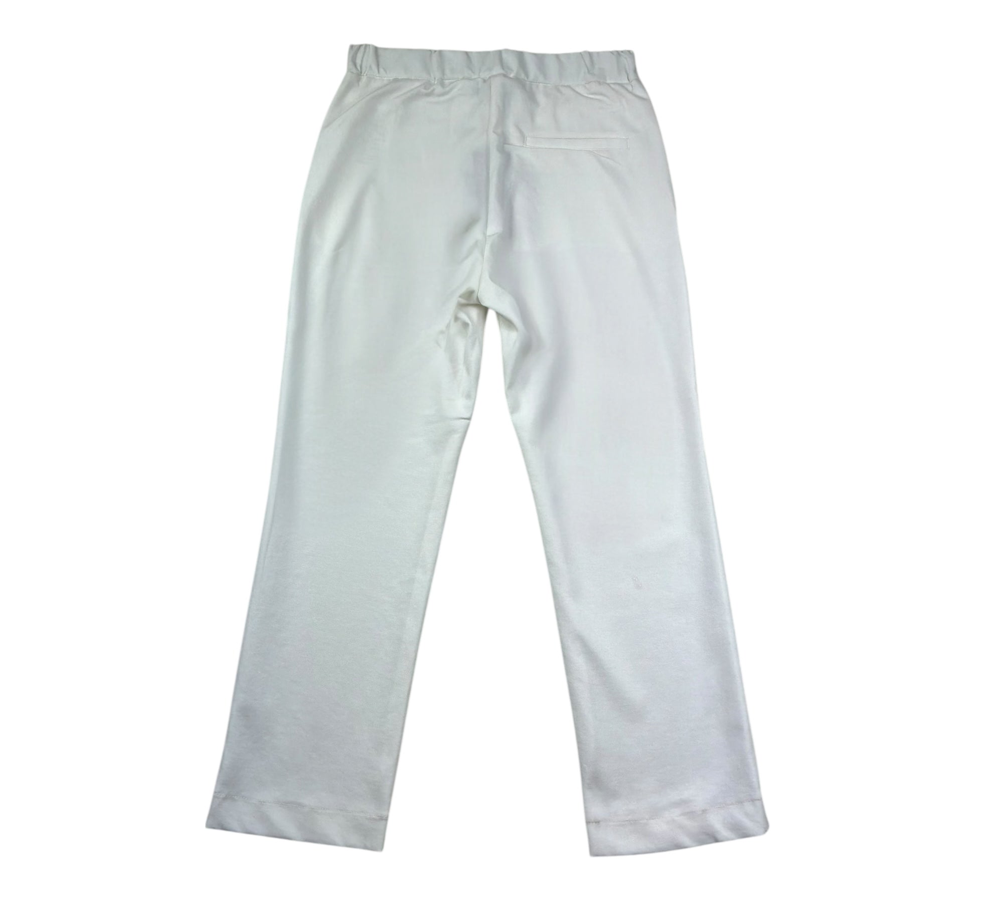 Paolo Pecora Pantalone Tinta Unita con Elastico In Vita per Bambino PP4199 BIANCO PAOLO PECORA 