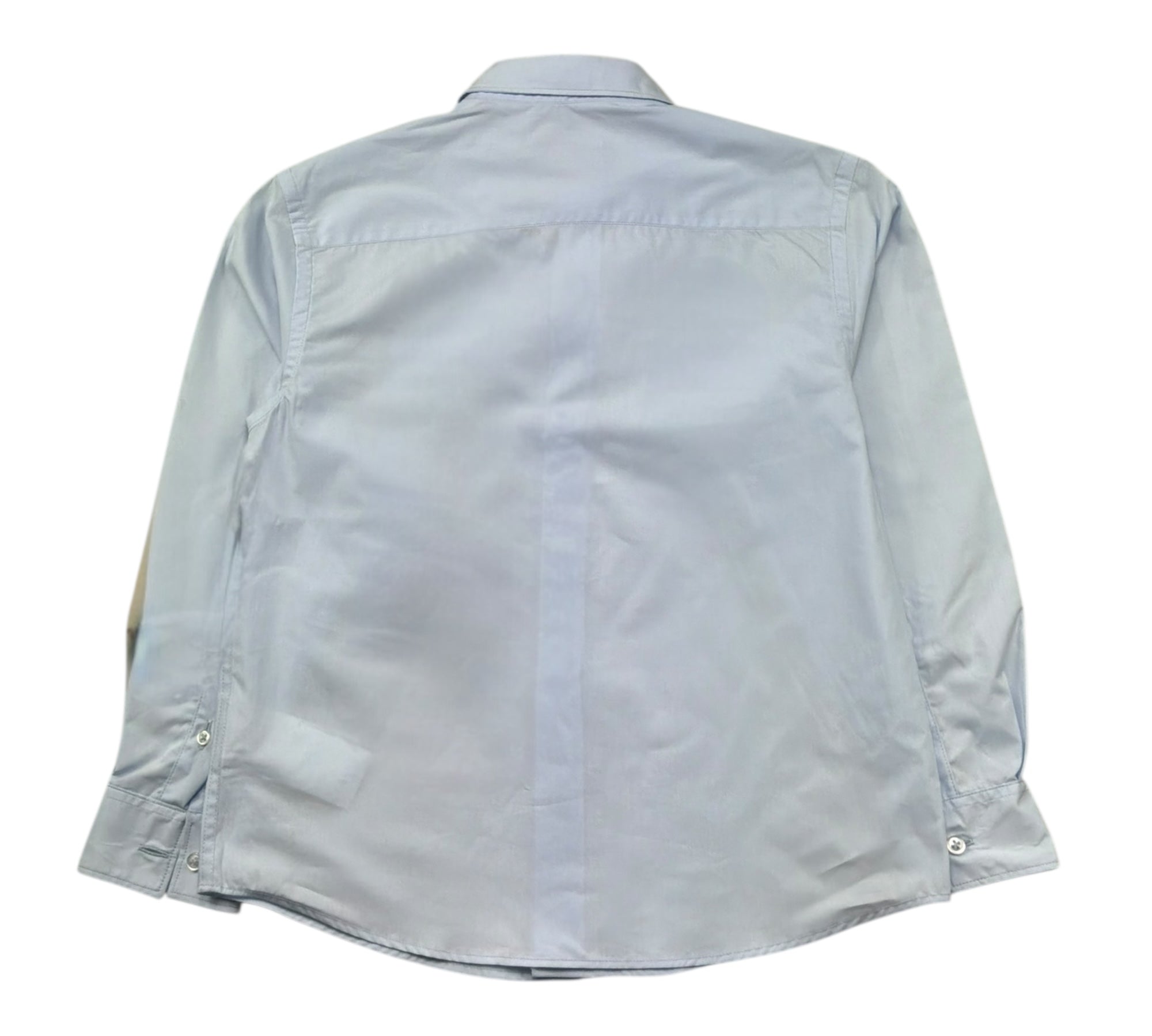 Paolo Pecora Camicia Manica Lunga Tinta Unita per Bambino PP4225 AZZURRO PAOLO PECORA 