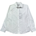 Paolo Pecora Camicia Manica Lunga Tinta Unita per Bambino PP4237 BIANCO PAOLO PECORA 