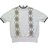Paolo Pecora T-Shirt Girocollo Tinta Unita con Ricami In Maglia per Bambino PP4284 BIANCO PAOLO PECORA 