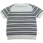 Paolo Pecora T-Shirt Girocollo Fantasia A Righe per Bambino PP4285 BIANCO PAOLO PECORA 