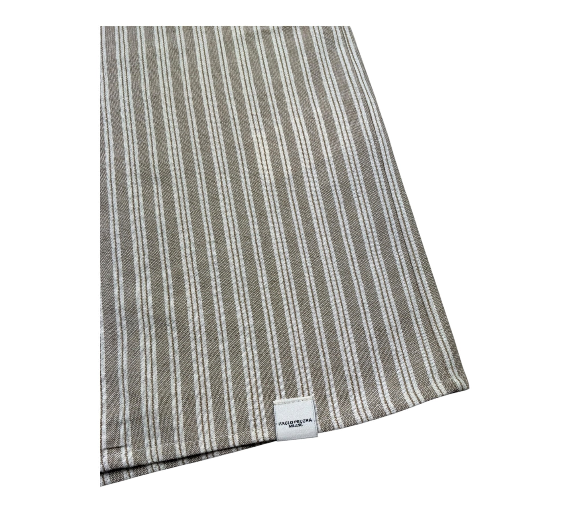 Paolo Pecora Camicia Mezza Manica Fantasia A Righe per Bambino PP4288 BEIGE PAOLO PECORA 