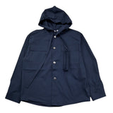 Paolo Pecora Camicia Manica Lunga Tinta Unita con Cappuccio per Bambino PP4330 BLU PAOLO PECORA 