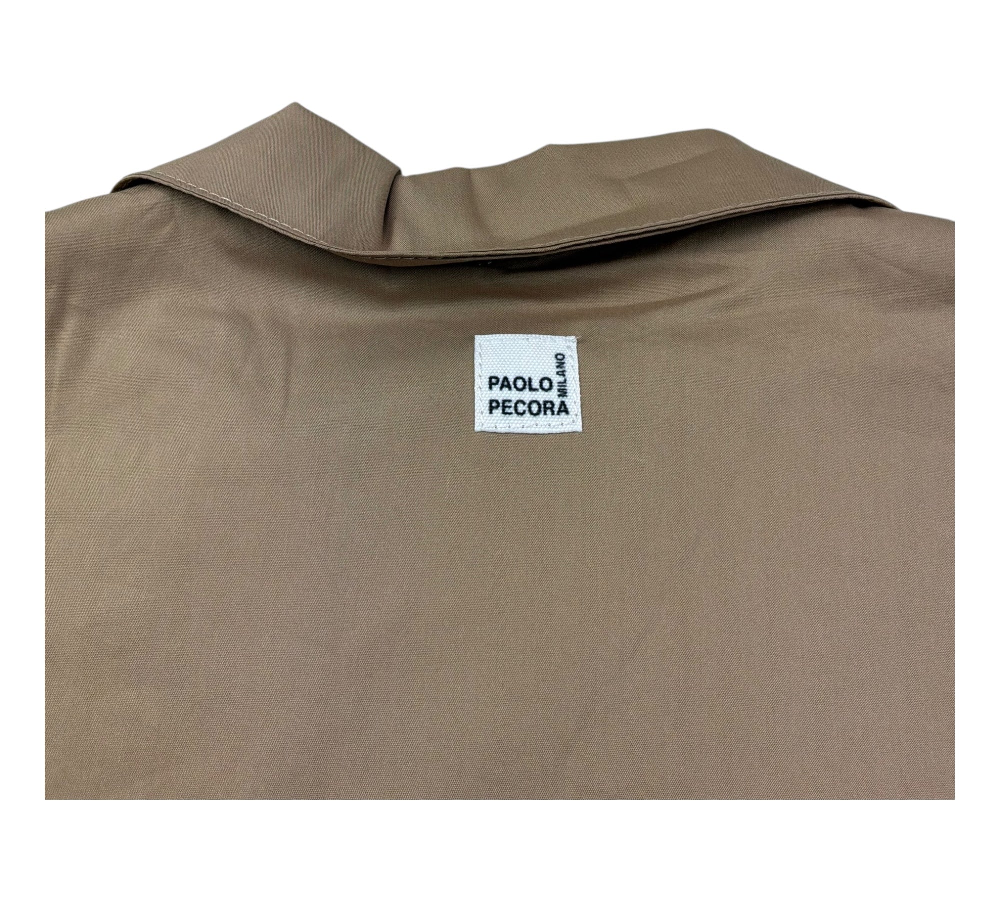 Paolo Pecora Camicia Mezza Manica Tinta Unita per Bambino PP4332 BEIGE PAOLO PECORA 