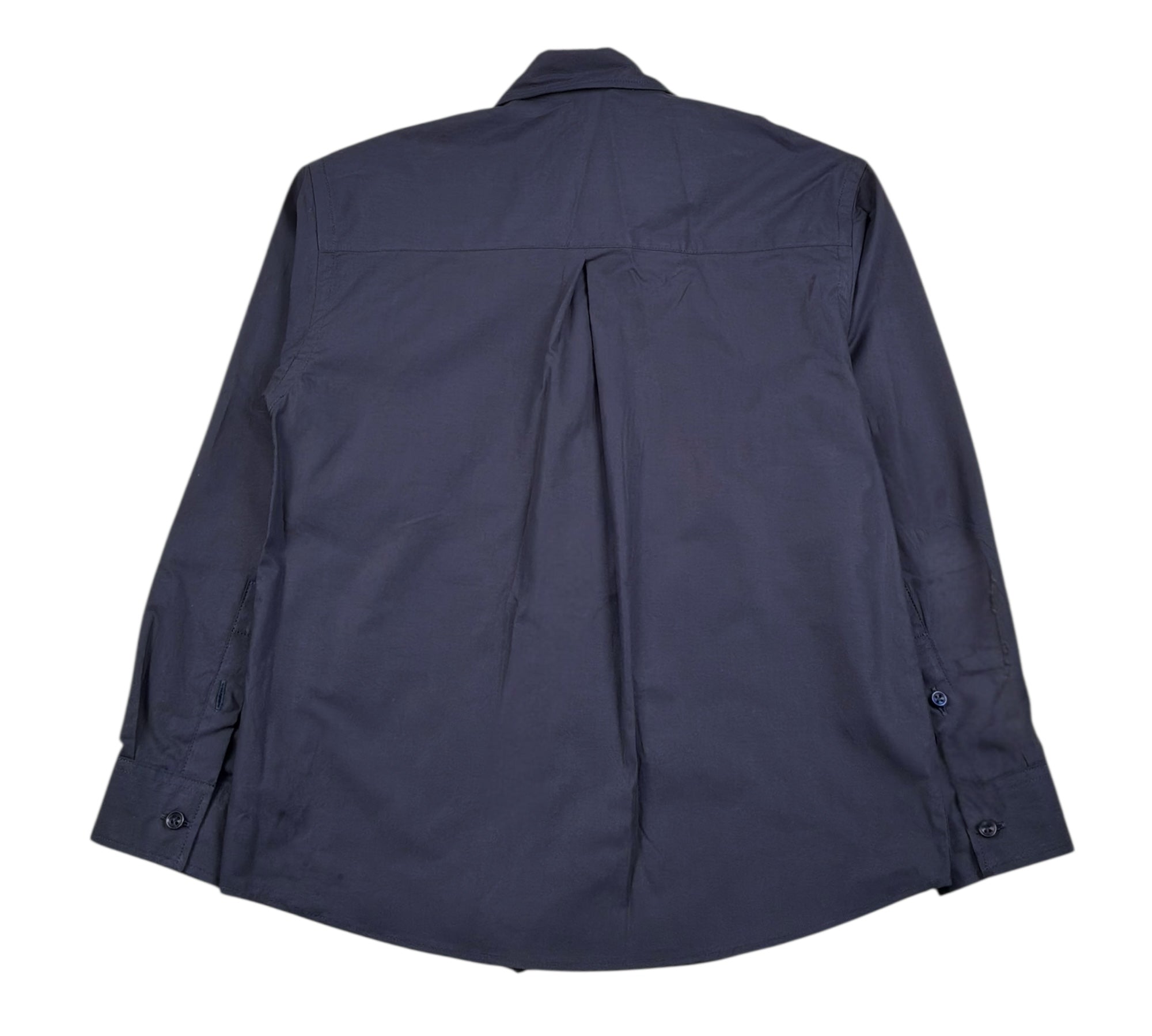 Paolo Pecora Camicia Manica Lunga Tinta Unita per Bambino PP4344 BLU PAOLO PECORA 