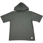 Paolo Pecora T-Shirt Tinta Unita con Cappuccio per Bambino PP4352 VERDE PAOLO PECORA 
