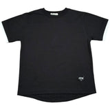 Paolo Pecora T-Shirt Girocollo Tinta Unita con Stampa per Bambino PP4354 NERO PAOLO PECORA 