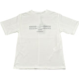 Paolo Pecora T-Shirt Girocollo Tinta Unita con Stampa per Bambino PP4359 BIANCO PAOLO PECORA 