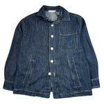 Paolo Pecora Camicia In Denim Tinta Unita Manica Lunga per Bambino PP4371 BLU PAOLO PECORA 