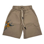 Patriot Bermuda Tinta Unita con Elastico In Vita per Bambino PBR0022 BEIGE PATRIOT 