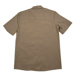 Patriot Camicia Mezza Manica Tinta Unita con Stampa per Bambino PCA0015 MARRONE PATRIOT 