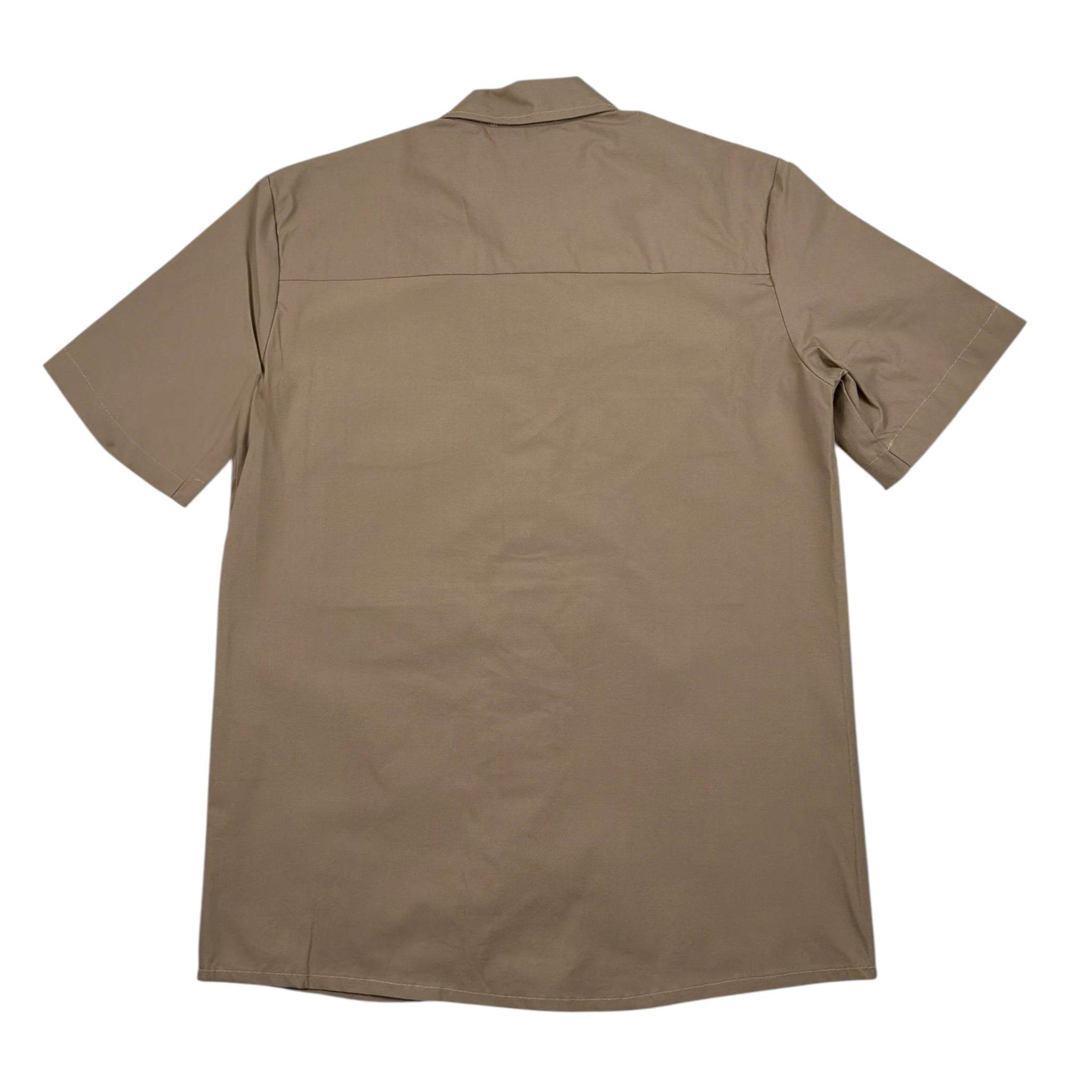 Patriot Camicia Mezza Manica Tinta Unita con Stampa per Bambino PCA0015 MARRONE PATRIOT 