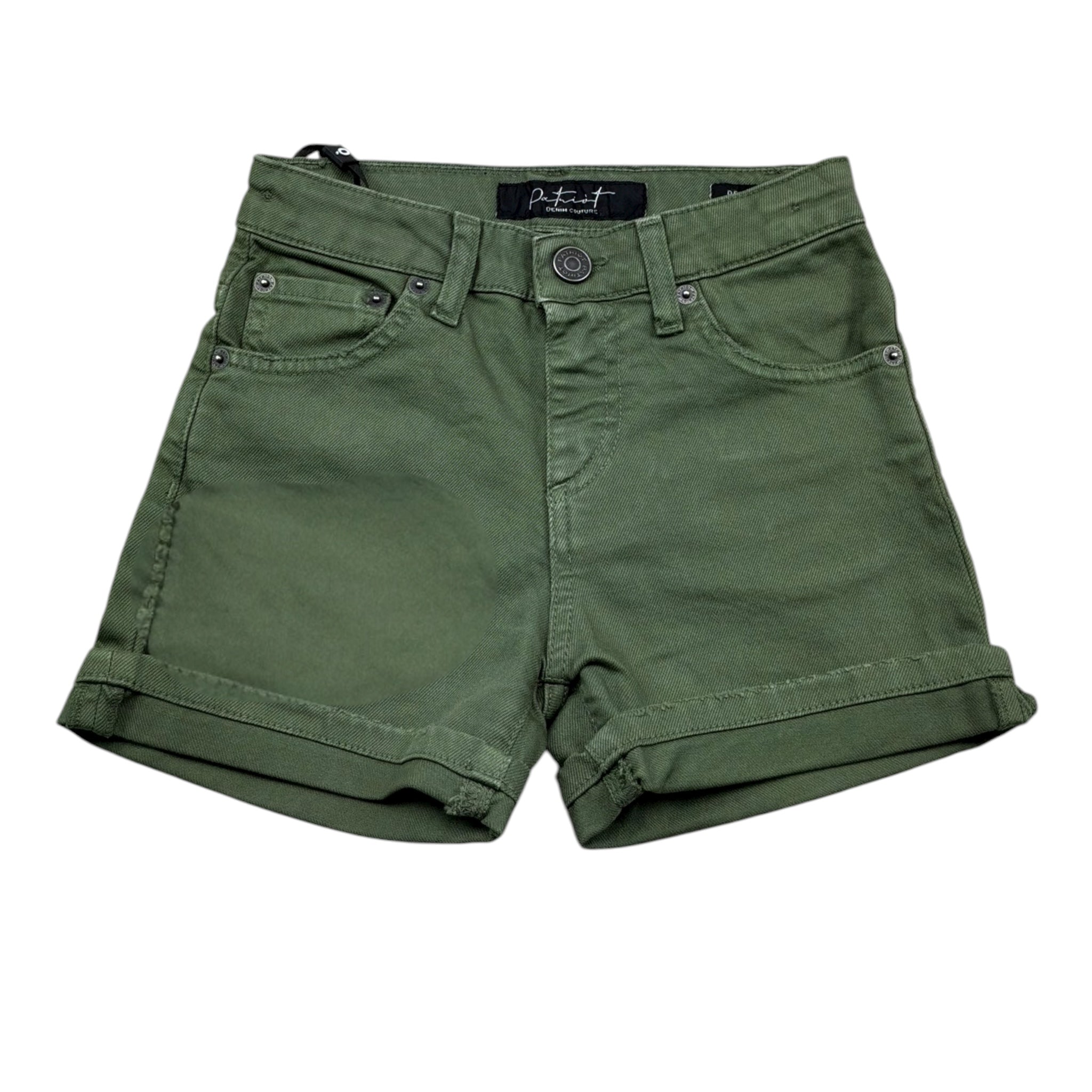 Patriot Bermuda Tinta Unita con Girovita Regolabile per Bambino PJ5S2SPCK06 VERDE PATRIOT 