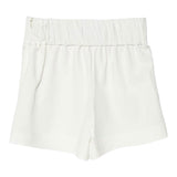 Patrizia Pepe Short Tinta Unita con Elastico In Vita per Bambina 7P0383 BIANCO PATRIZIA PEPE 