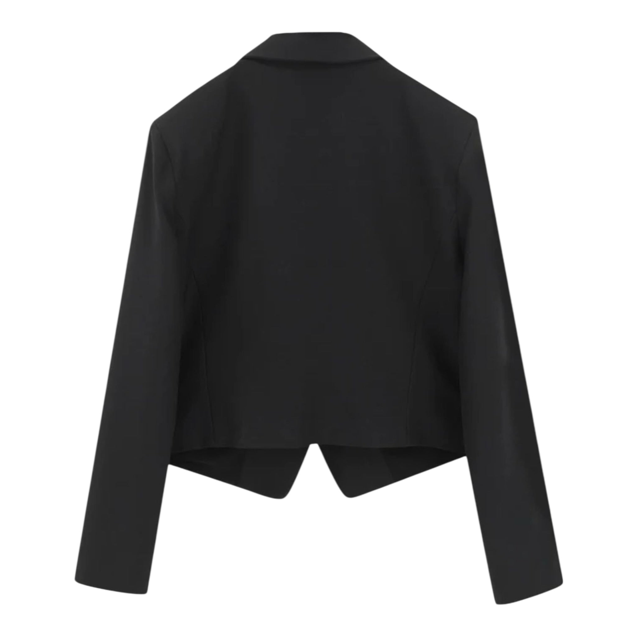 Patrizia Pepe Giacca tinta unita Modello Crop Nero per Bambina 7S0277XX NERO PATRIZIA PEPE 
