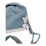 Paz Rodriguez Cappello Tinta Unita per Neonata 011120781 AZZURRO PAZ RODRIGUEZ 