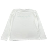 Pepe Feamo Shirt Girocollo Tinta Unita con Stampa per Bambino PB503993 BIANCO PEPE JEANS 