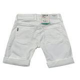 Pepe Jeans Bermuda Tinta Unita con Girovita Regolabile per Bambino PB800791TAB BIANCO PEPE JEANS 