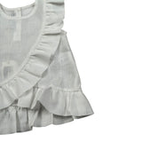 Per Te Top Giromanica tinta unita Bianco per Bambina 33981 BIANCO PER TE 