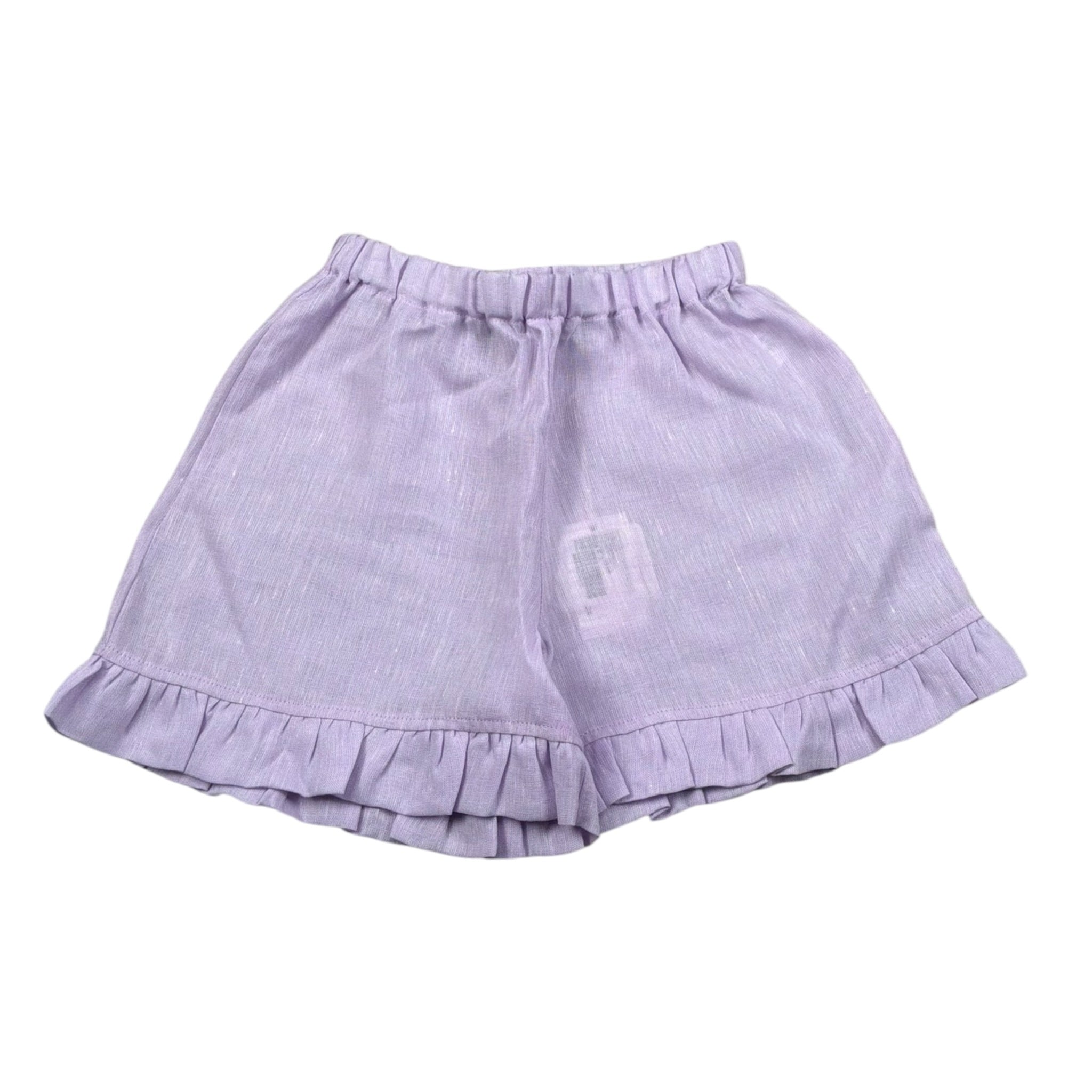 Per Te Short tinta unita con Elastico In Vita Lilla per Neonata 34057N LILLA PER TE 