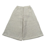 Per Te Pantalone Modello Palazzo Fantasia A Righe Bianco/Beige per Neonata 34257 BIANCO/BEIGE PER TE 