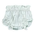 Petit Indi Coulotte Bicolore con Fantasia A Righe per Neonata COULBI BIANCO PETIT INDI 