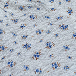 Petit Indi Camicia Tinta Unita con Stampa Fiori per Neonata SS25BK4035 BIANCO PETIT INDI 