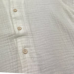 Petit Indi Camicia Mezza Manica Tinta Unita per Bambino SS25BK7314 BIANCO PETIT INDI 