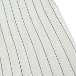 Petit Indi Pantalone Tinta Unita con Fantasia A Righe per Neonato SS25BK8225X BIANCO PETIT INDI 