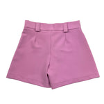 Petit Posh Short Tinta Unita  per Bambina GFBS25072SH GLICINE PETIT POSH 