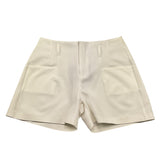 Petit Posh Short Tinta Unita  per Bambina GFJS25027SH BIANCO PETIT POSH 