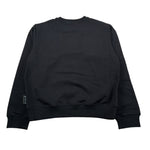 Philipp Plein Felpa Chiusa Girocollo tinta unita Nero per Bambino 31038 NERO PHILIPP PLEIN 