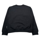 Philipp Plein Felpa Chiusa Girocollo tinta unita Nero per Bambino 31038 NERO PHILIPP PLEIN 