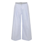 Philosophy Pantalone Tinta Unita con Fantasia A Righe per Bambina I1E414 AZZURRO PHILOSOPHY 
