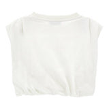 Philosophy Felpa Girocollo Tinta Unita Giromanica per Bambina I9E608X BIANCO PHILOSOPHY 