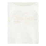 Philosophy Felpa Girocollo Tinta Unita Giromanica per Bambina I9E608X BIANCO PHILOSOPHY 