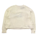 Philosophy Maglia Girocollo Tinta Unita con Logo per Bambina I9E610 PANNA PHILOSOPHY 