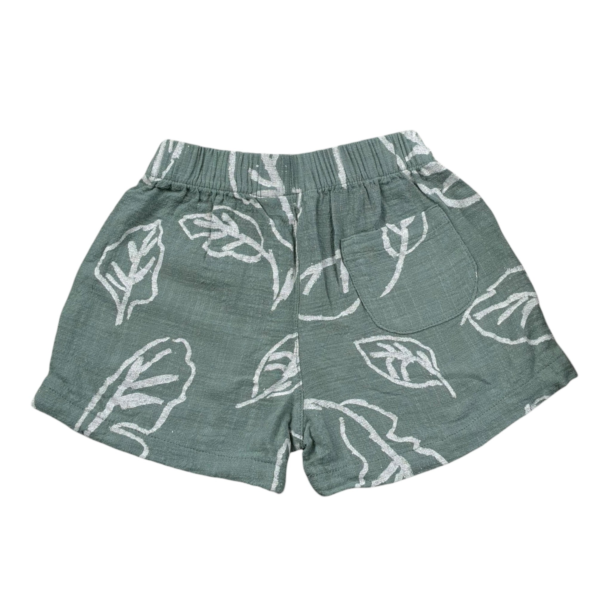 Play Up Bermuda Tinta Unita con Elastico In Vita per Neonato PA011AQ11705 VERDE PLAY UP 
